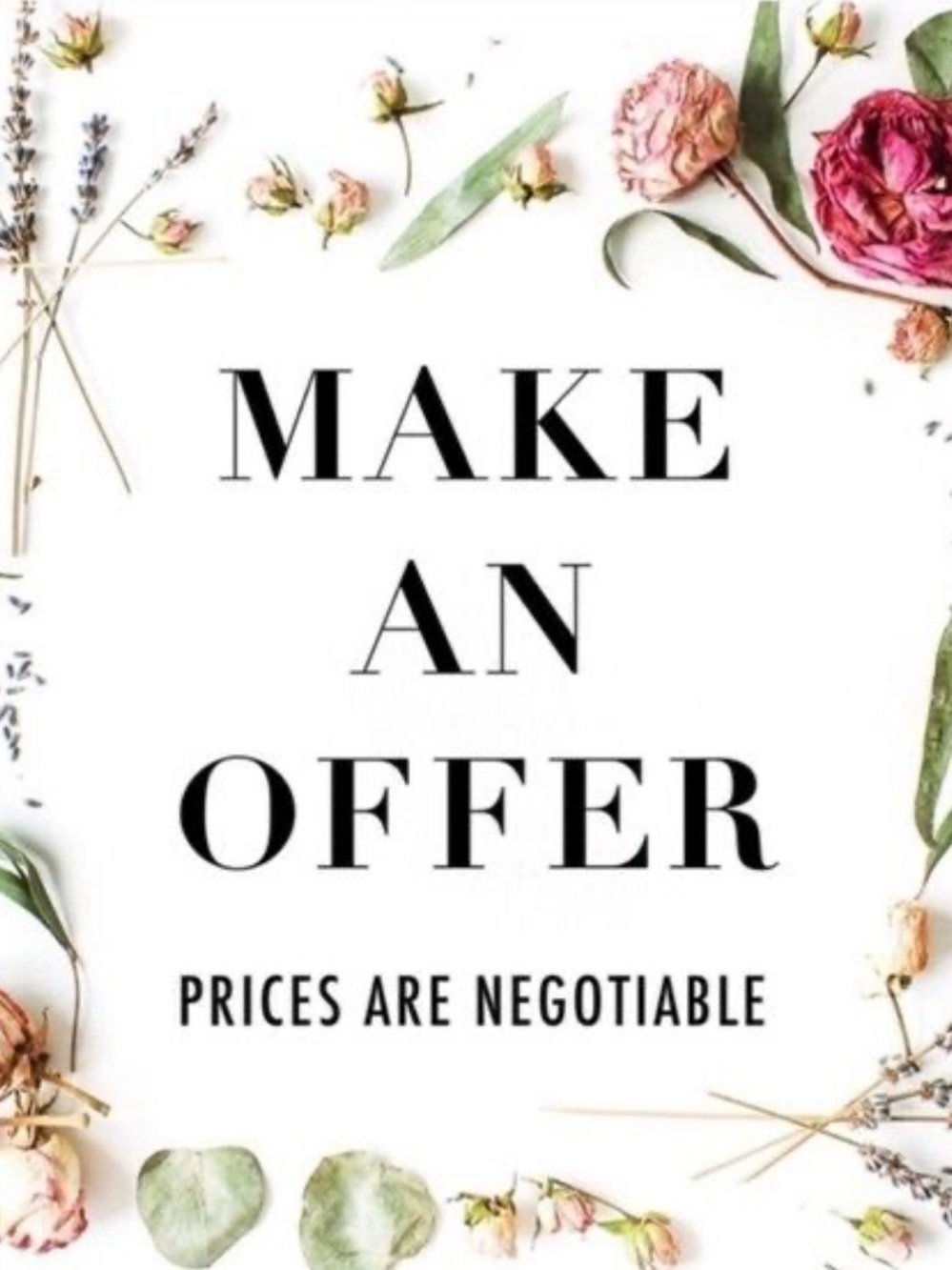 Interested in purchasing an item? Feel free to send us an offer or message us !